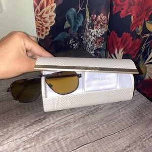 Jimmy Choo Aviator Sunglasses